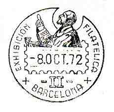 Borgia on a special Spanish cancel