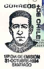 Saint Alberto Hurtado, SJ on Chile cancel