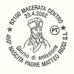 Father Matteo Ricci, SJ on Italian cancel