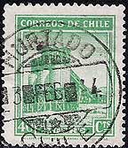 Postmark for Hurtado, Chile