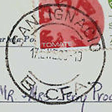 Postmark for San Ignacio, Baja California