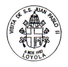 Postmark for Loyola, Spain