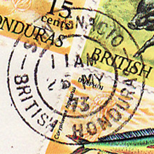 Postmark for San Ignacio, British Honduras (Belize)