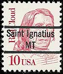 Precancel for Saint Ignatius, Montana