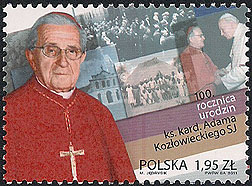 Cardinal Adam Kozlowiecki, SJ on Poland Scott 4007