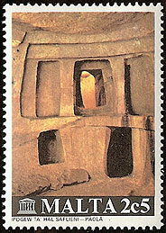 The Hypogeum at Hal Saflieni on Malta Scott 570