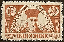 Father Alexandre de Rhodes, SJ on Indochina Scott 239