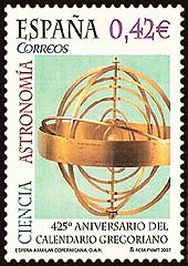 Father Christopher Clavius, SJ on Spain Scott 3477