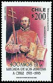 Saint Ignatius Loyola on Chile Scott 1040 